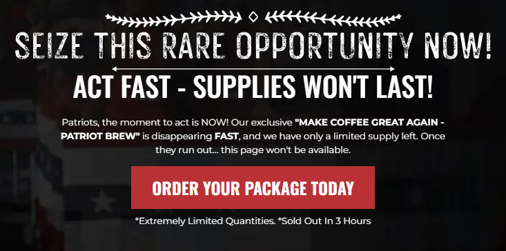 Patriot Review: Patriot Brew Coffee