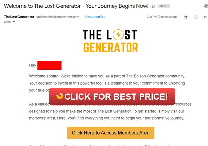 The Lost Generator Reviews/Complaints: Edison Lost Generator Review - Scam or Legit Analysis