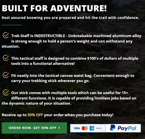 Trek Staff Review: A Patriot's Take on This American-Made Hiking Stick for Self-Reliant Adventurers