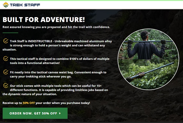 Trek Staff Review: A Patriot's Take on This American-Made Hiking Stick for Self-Reliant Adventurers