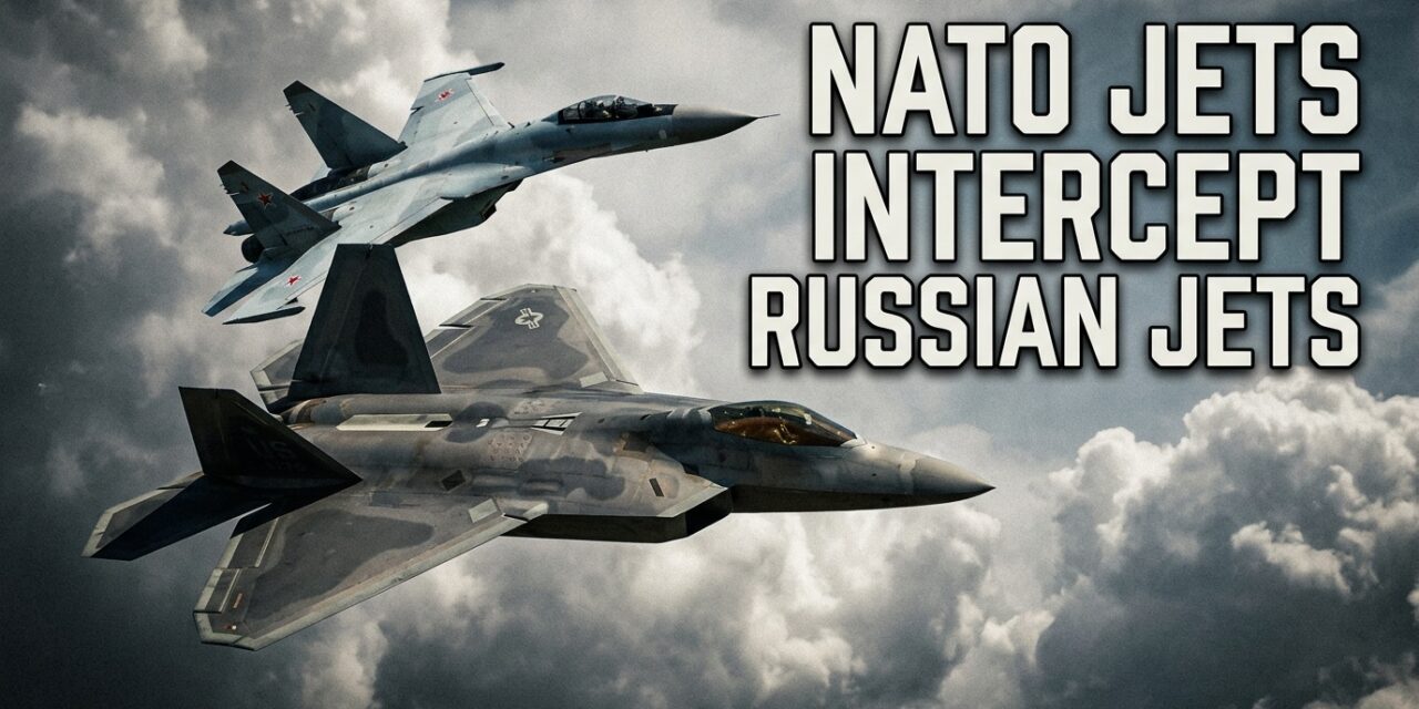 NATO Scrambles Fighter Jets to Intercept Russian Bombers Over the Baltic Sea