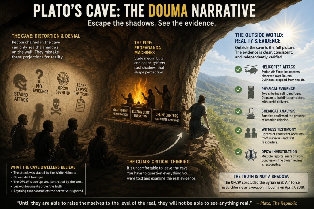 Why the “OPCW Cover-Up” Story Only Works Inside Plato’s Cave