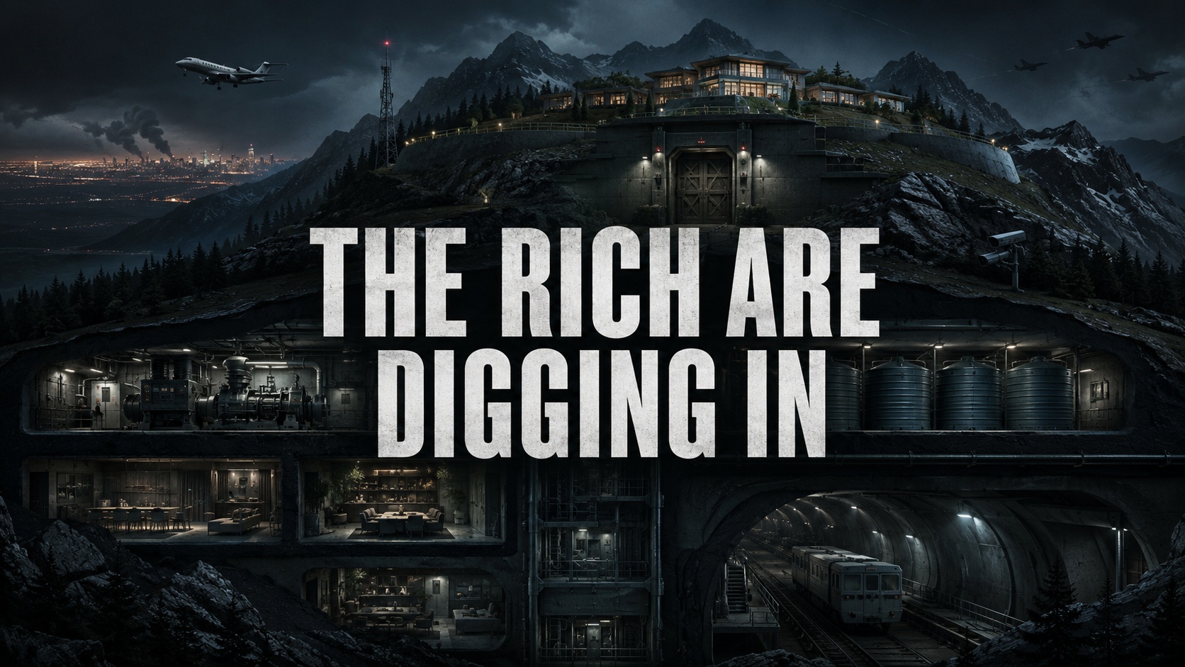 Nuclear War & Runaway AI Worries: The Billionaires Doomsday Bunkers