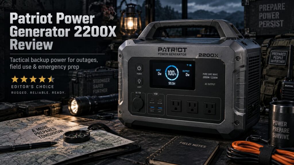 Patriot Power Generator 2200X Review: Price, Specs & Pros
